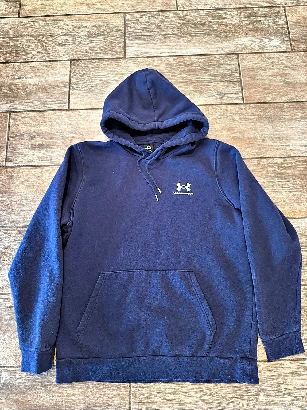 Under Armour Men's Hoodie Blue Large